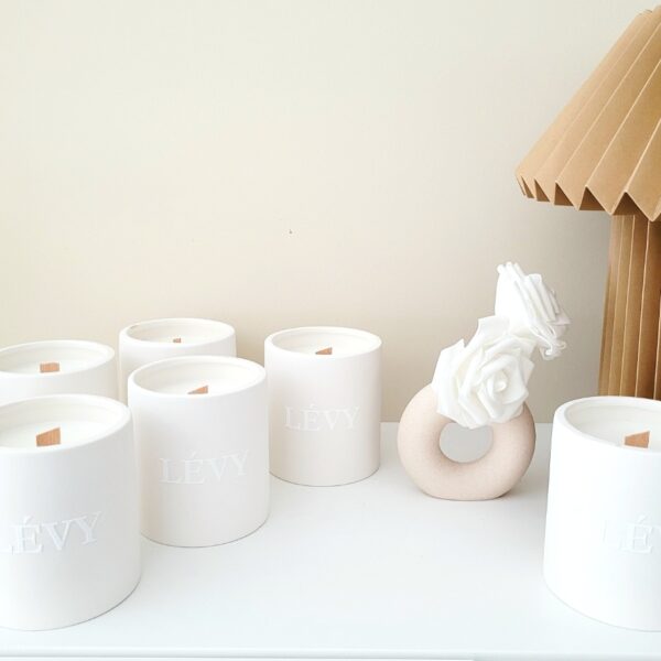 Bougie Blanche Grand Format