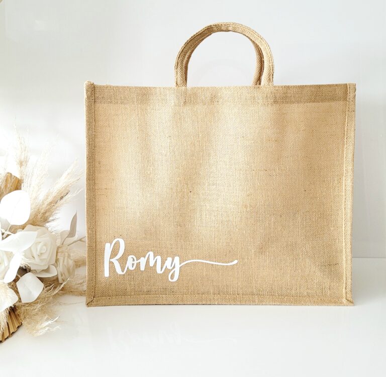 Sac jute personnalisé