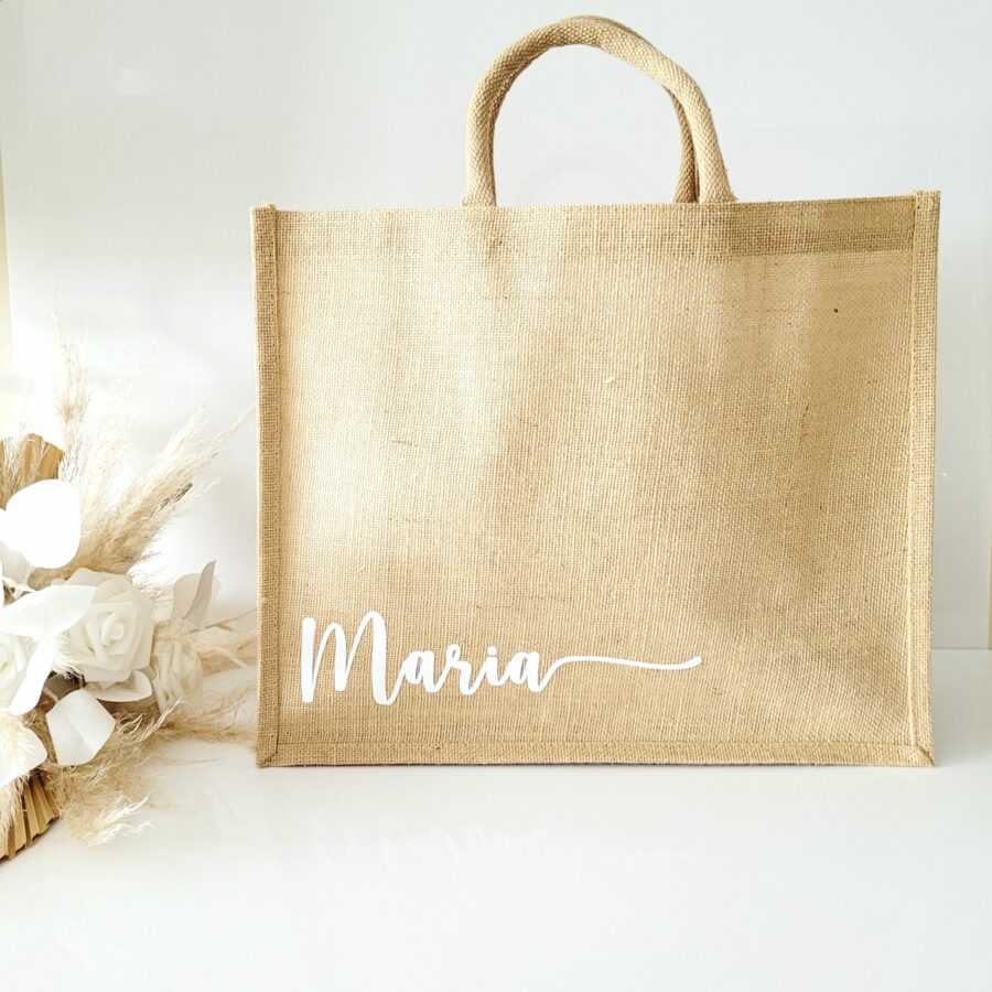 Sac jute personnalisé