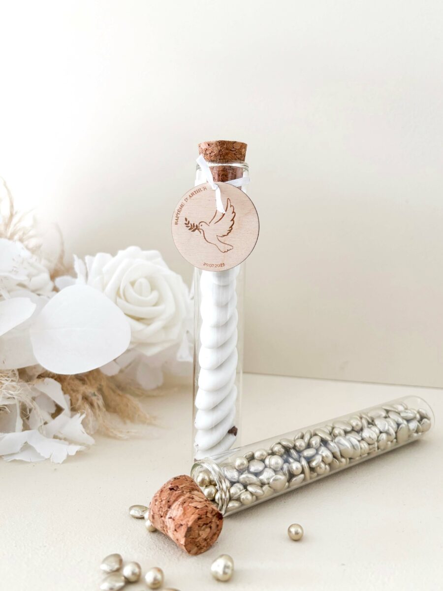 Etiquette cadeaux invités personnalisée