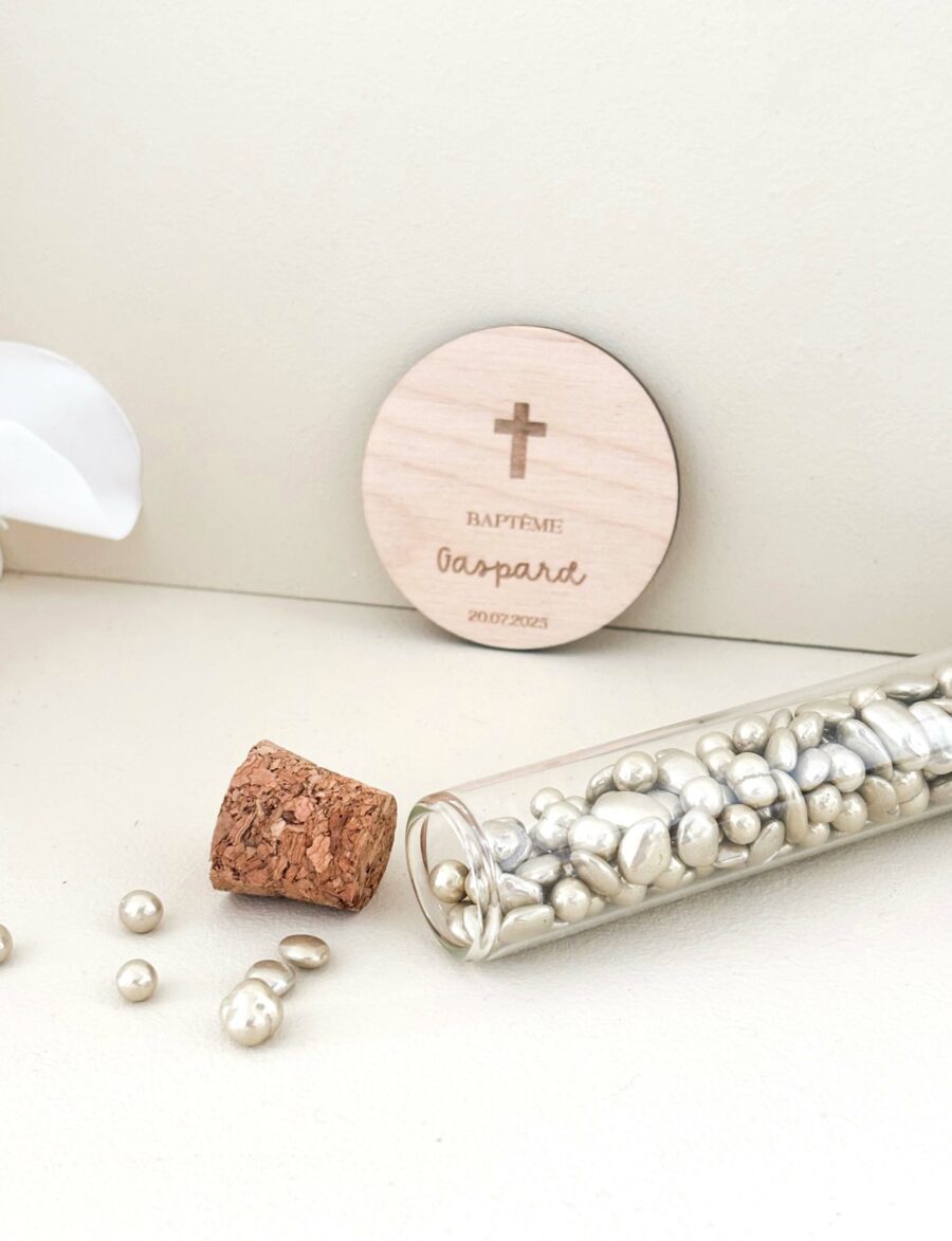 Magnet baptême personnalisé