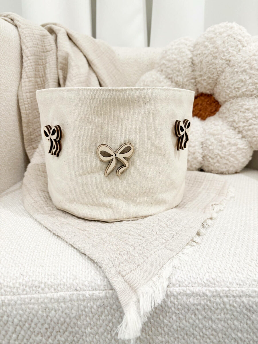Panier rangement chambre enfant