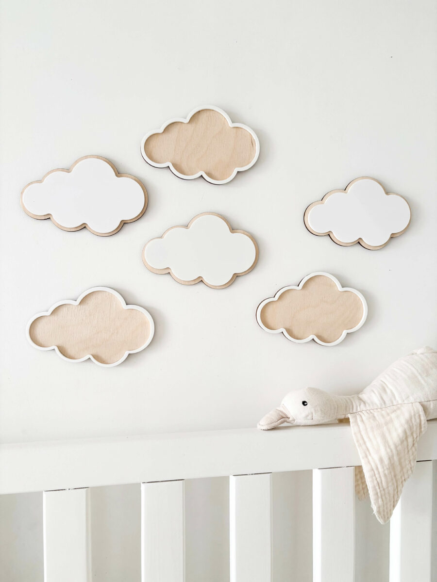 Décoration nuage chambre enfant