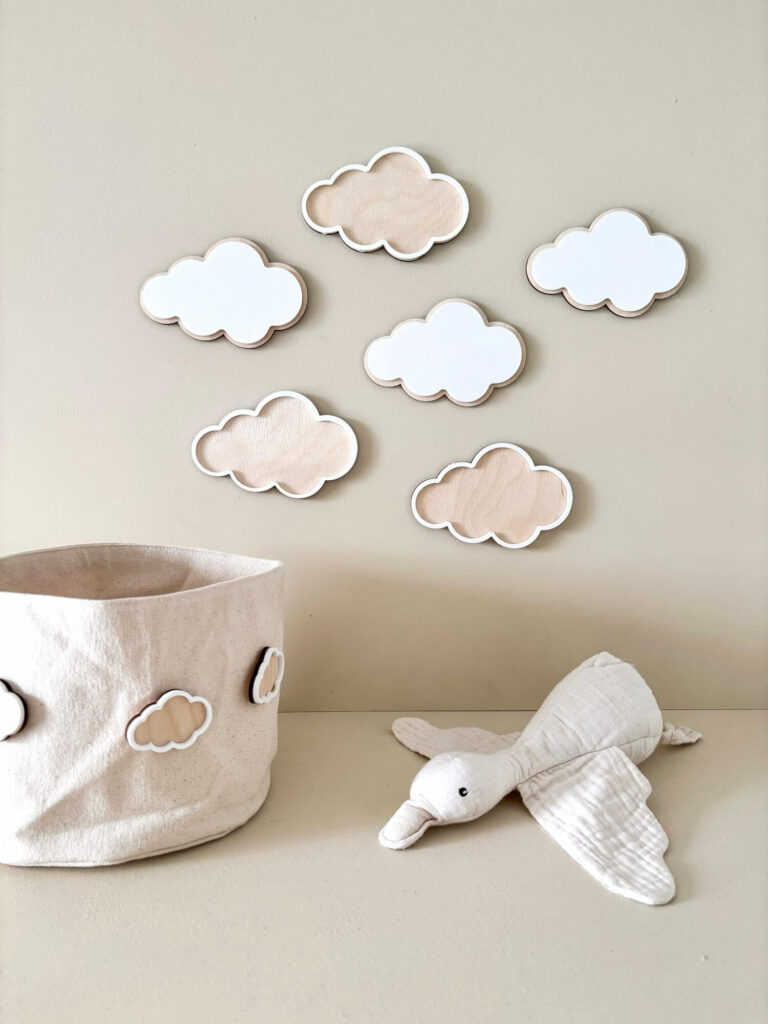 Décoration nuage chambre enfant