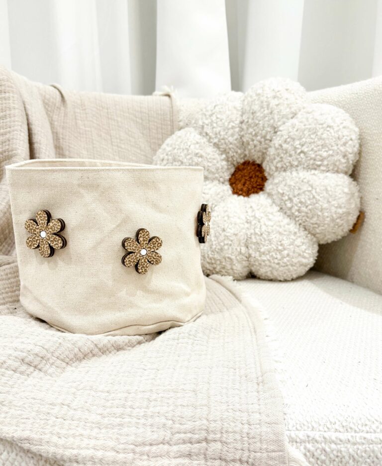 Panier rangement chambre enfant