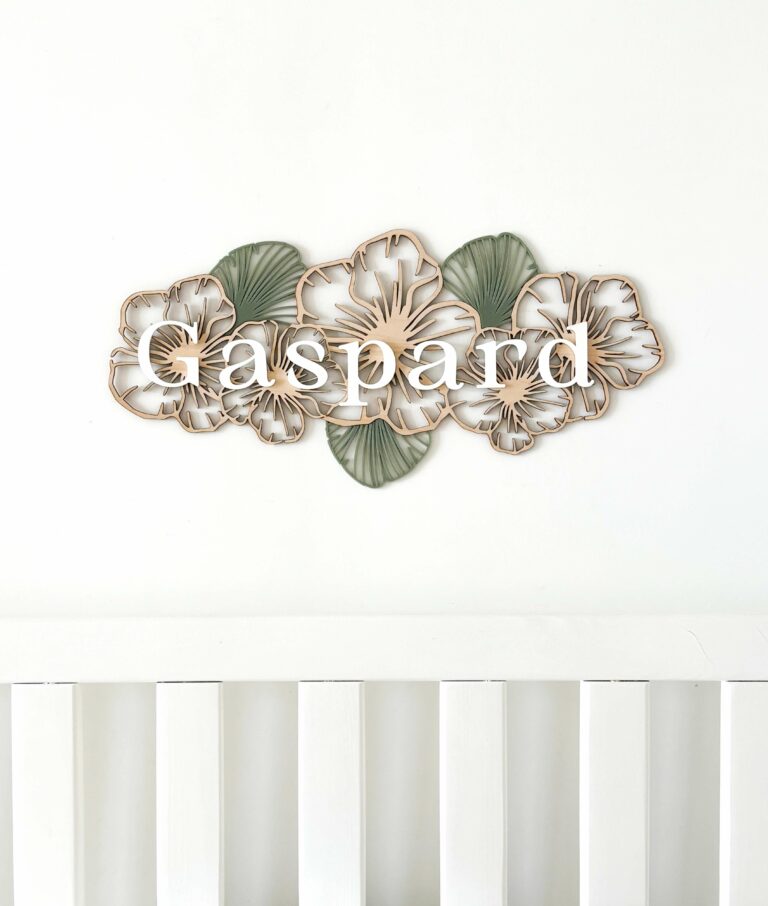 Prénom personnalisé chambre enfant