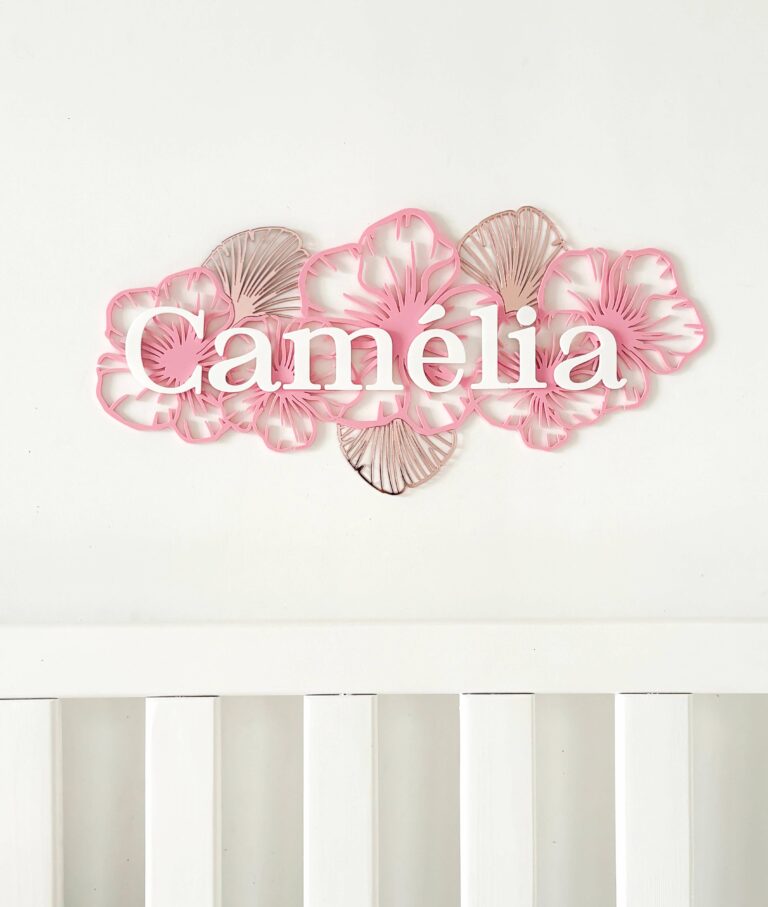 Prénom personnalisé chambre enfant