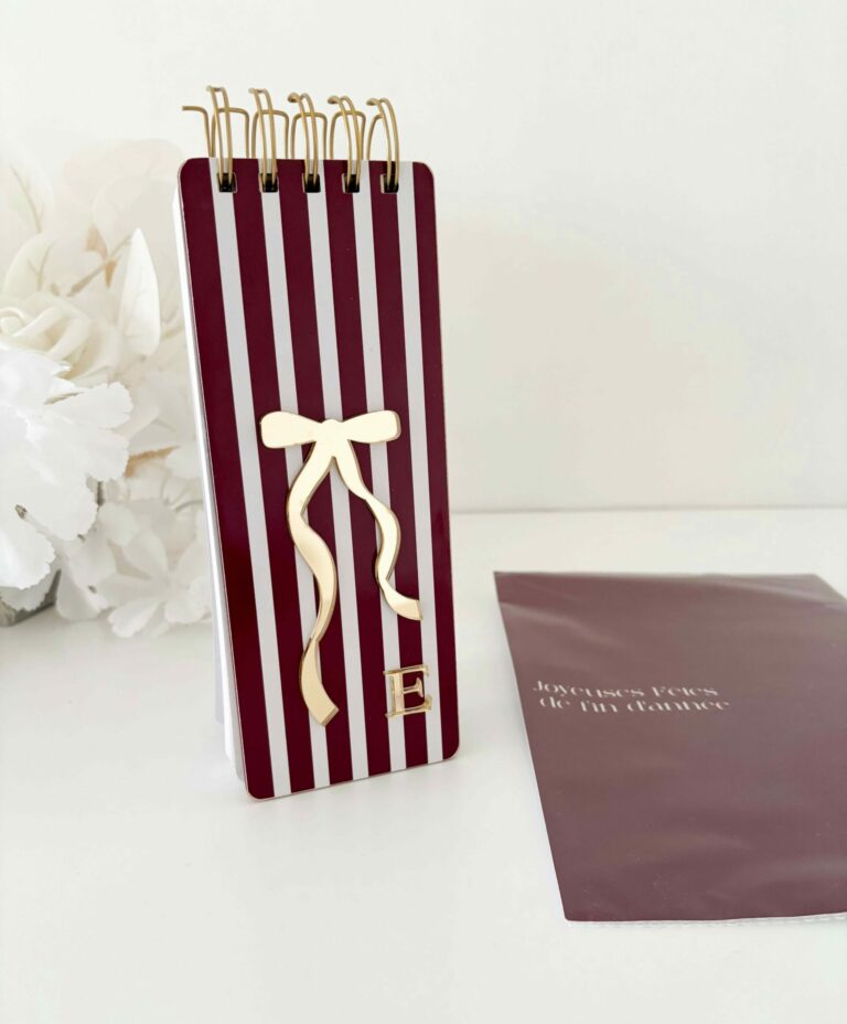 Bloc note personnalisé